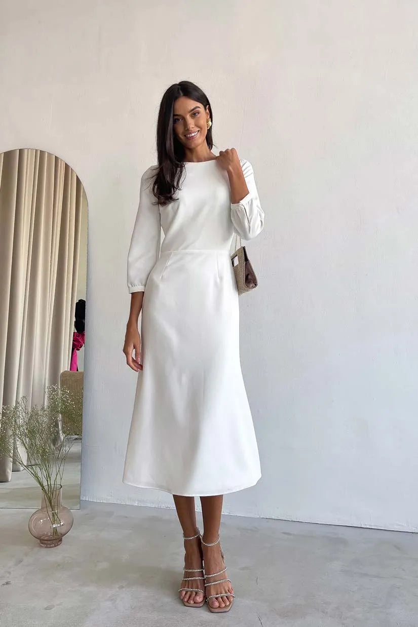 Melivya™ Viscose Fitted Dress