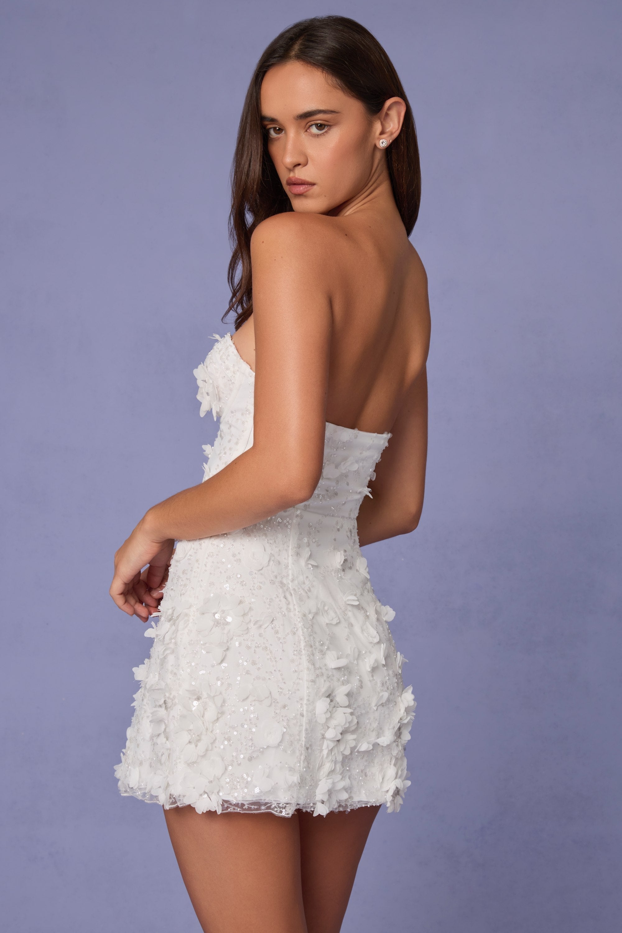 Melivya™ Embellished Mini Dress
