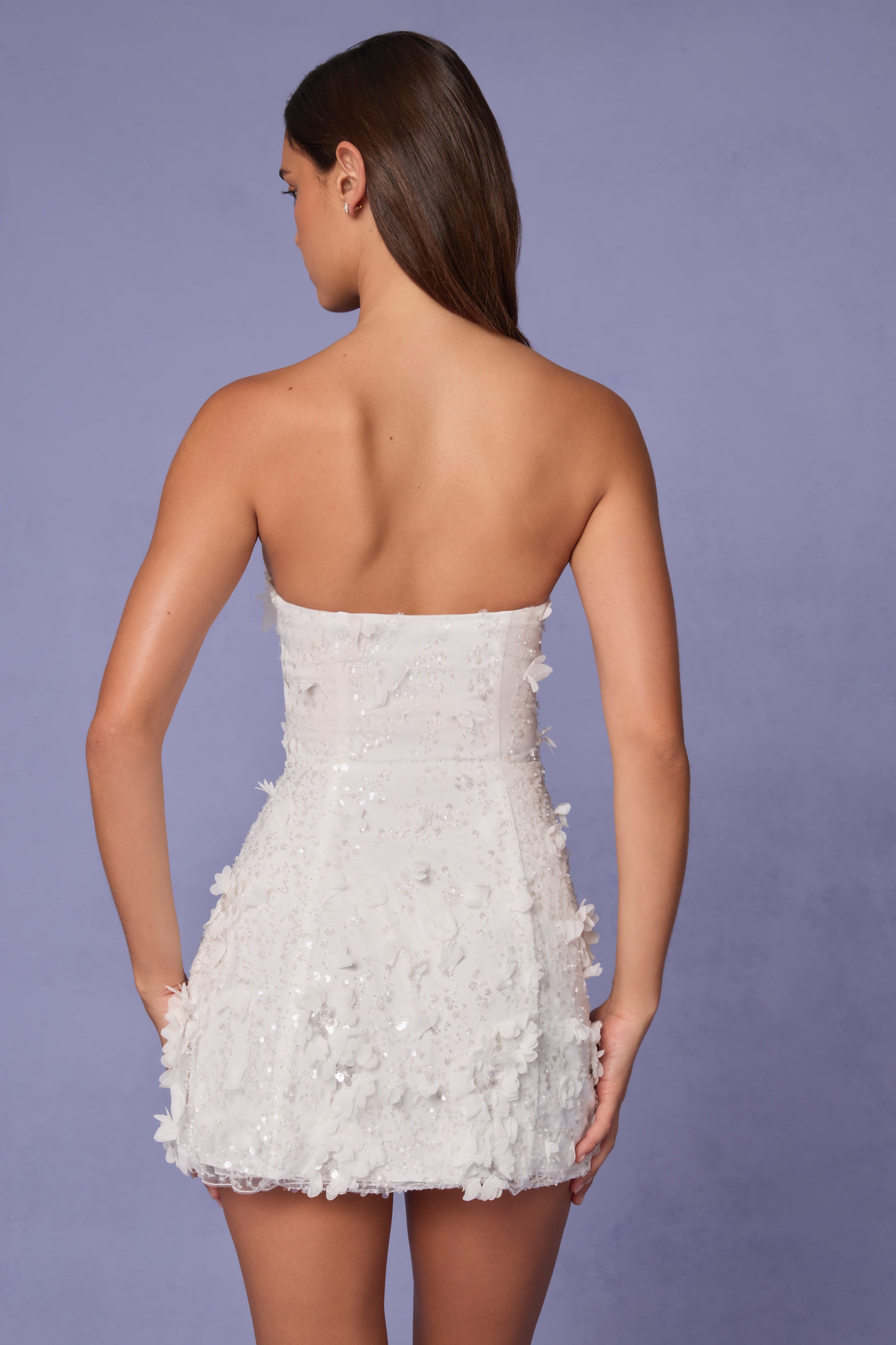 Melivya™ Embellished Mini Dress
