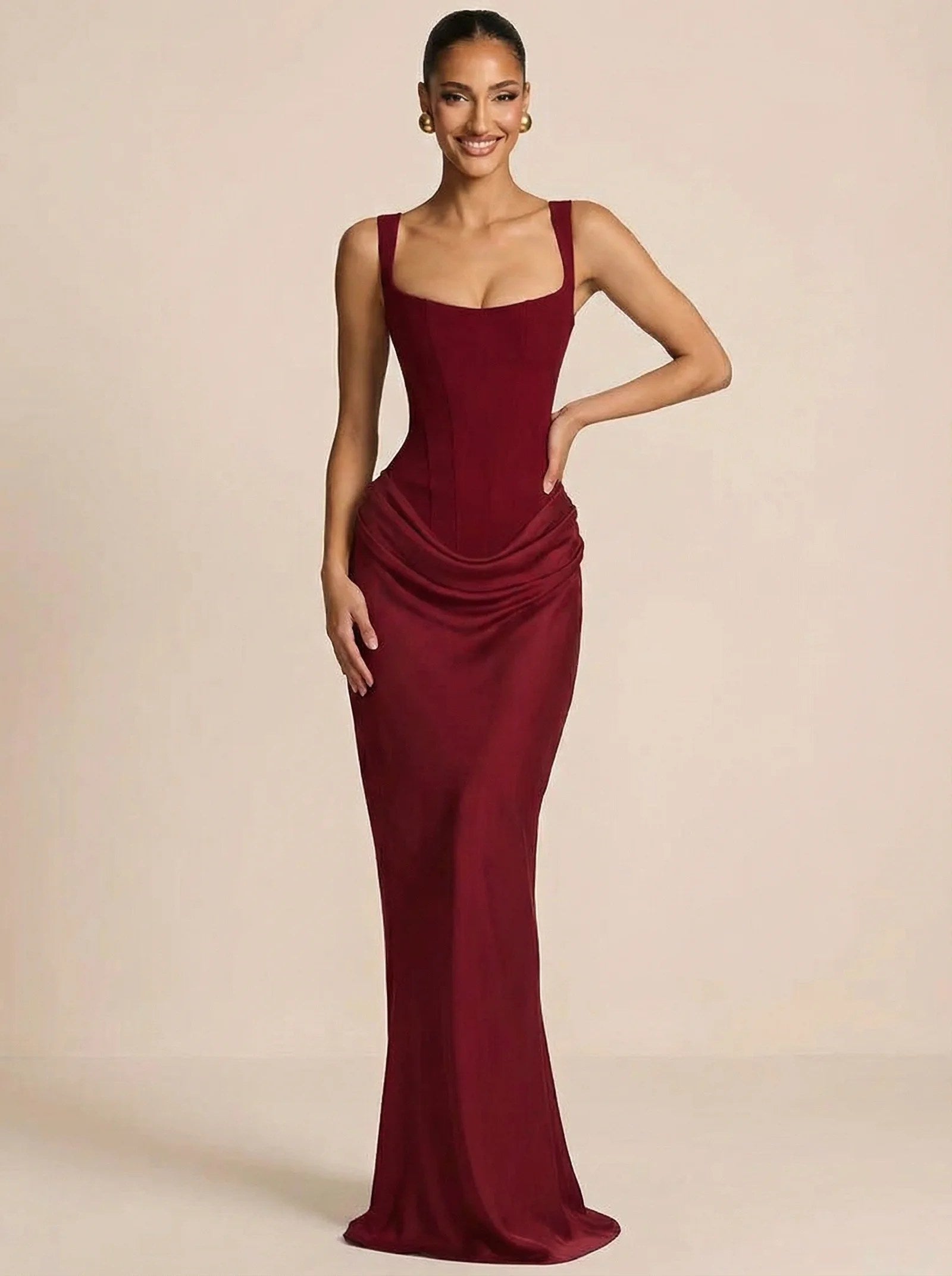 Melivya™ Backless Ruched Corset