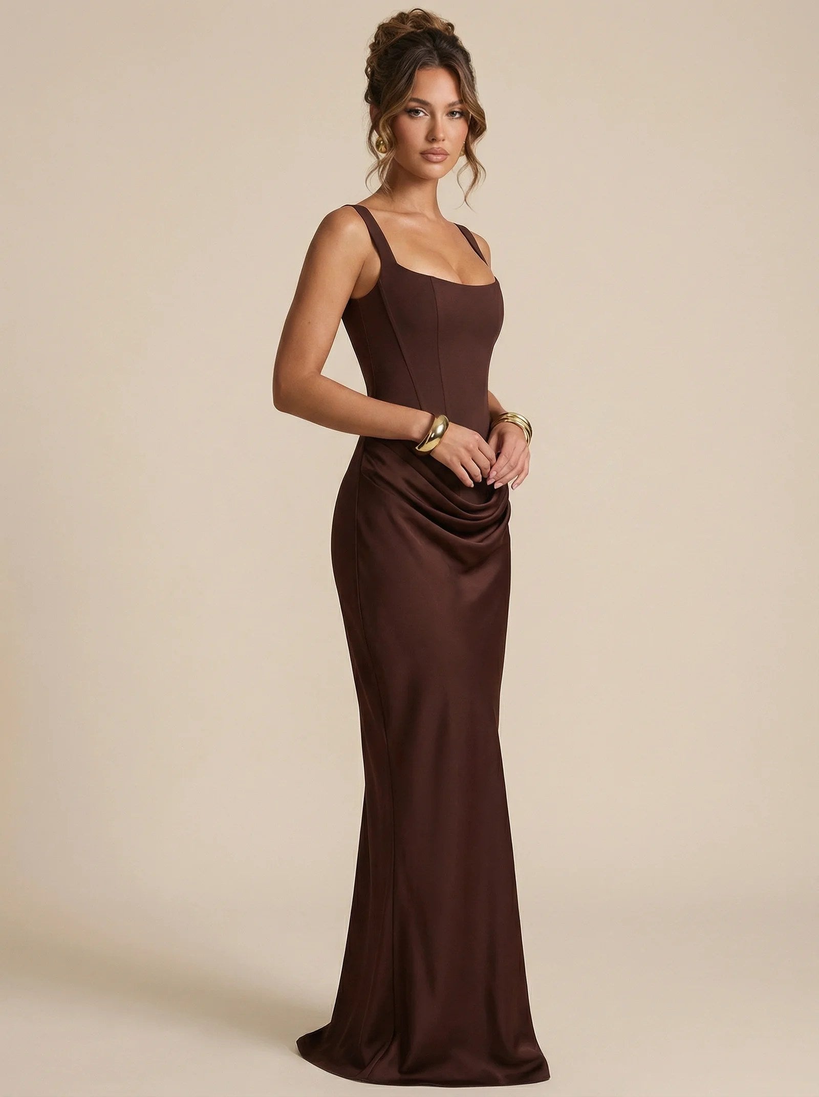 Melivya™ Backless Ruched Corset