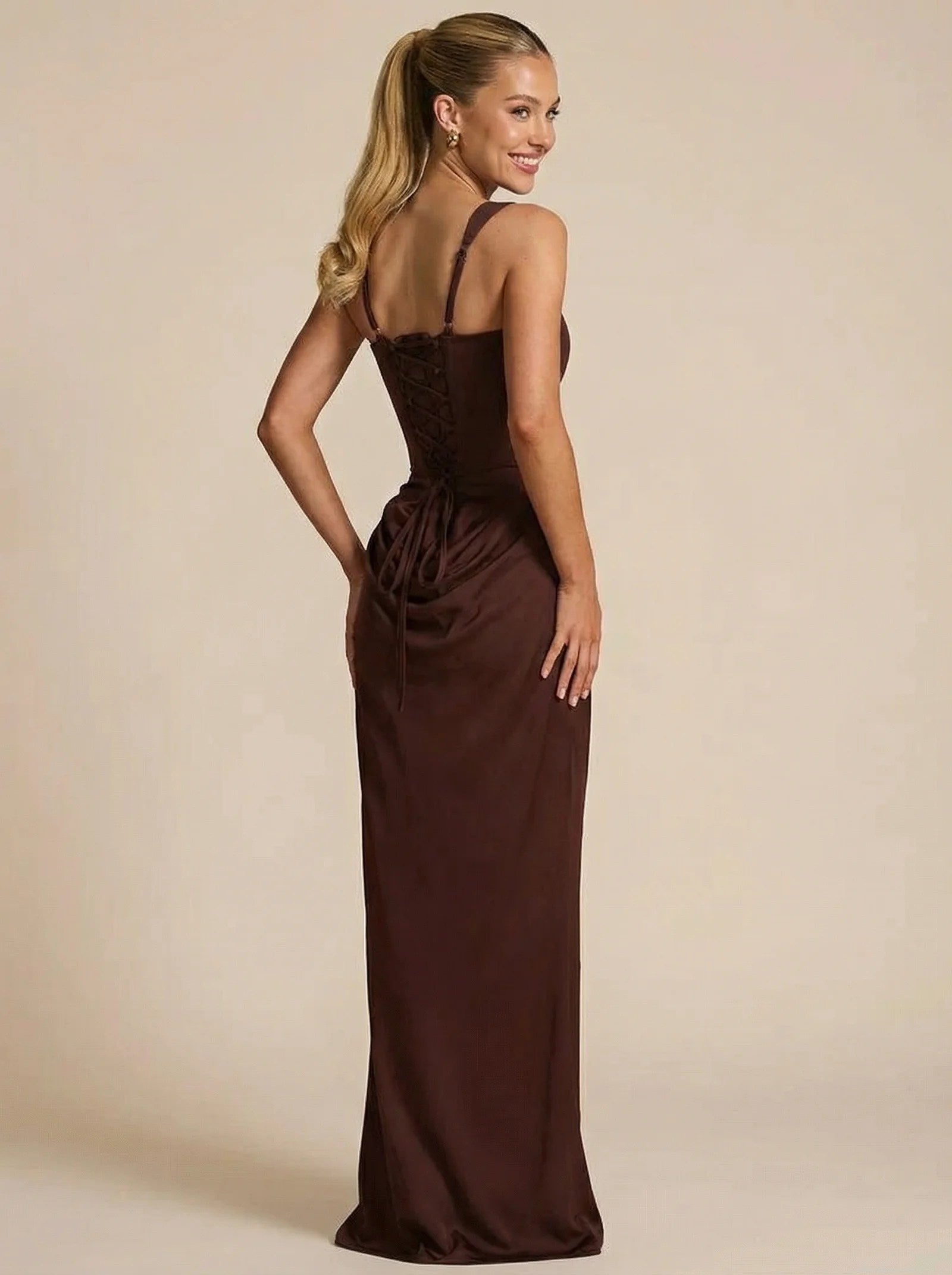 Melivya™ Backless Ruched Corset