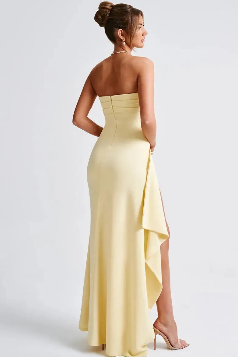 Melivya™ Melissa - Maxi Dress - Lemon