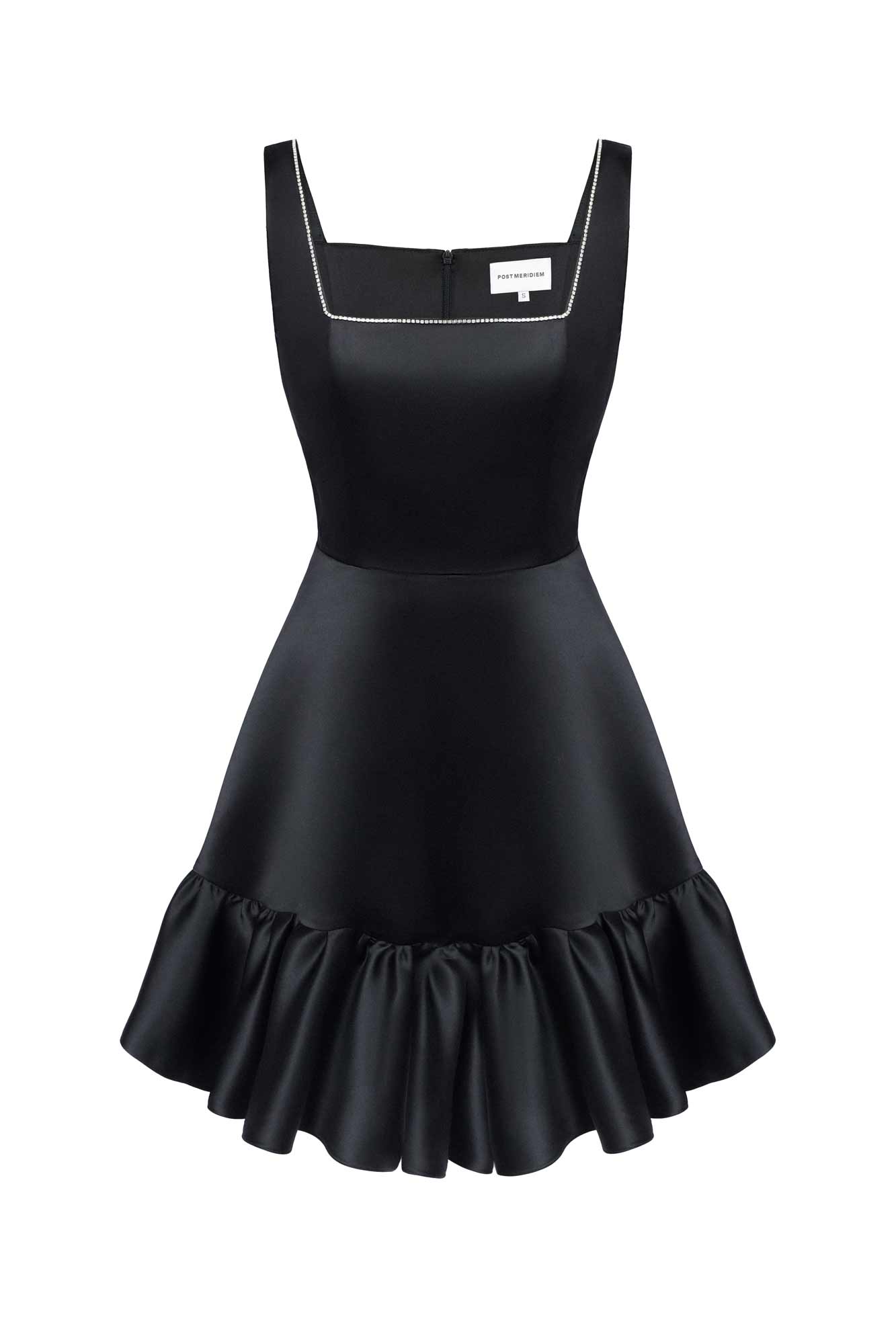 Melivya™ Bottom Flounced Strap Mini Dress