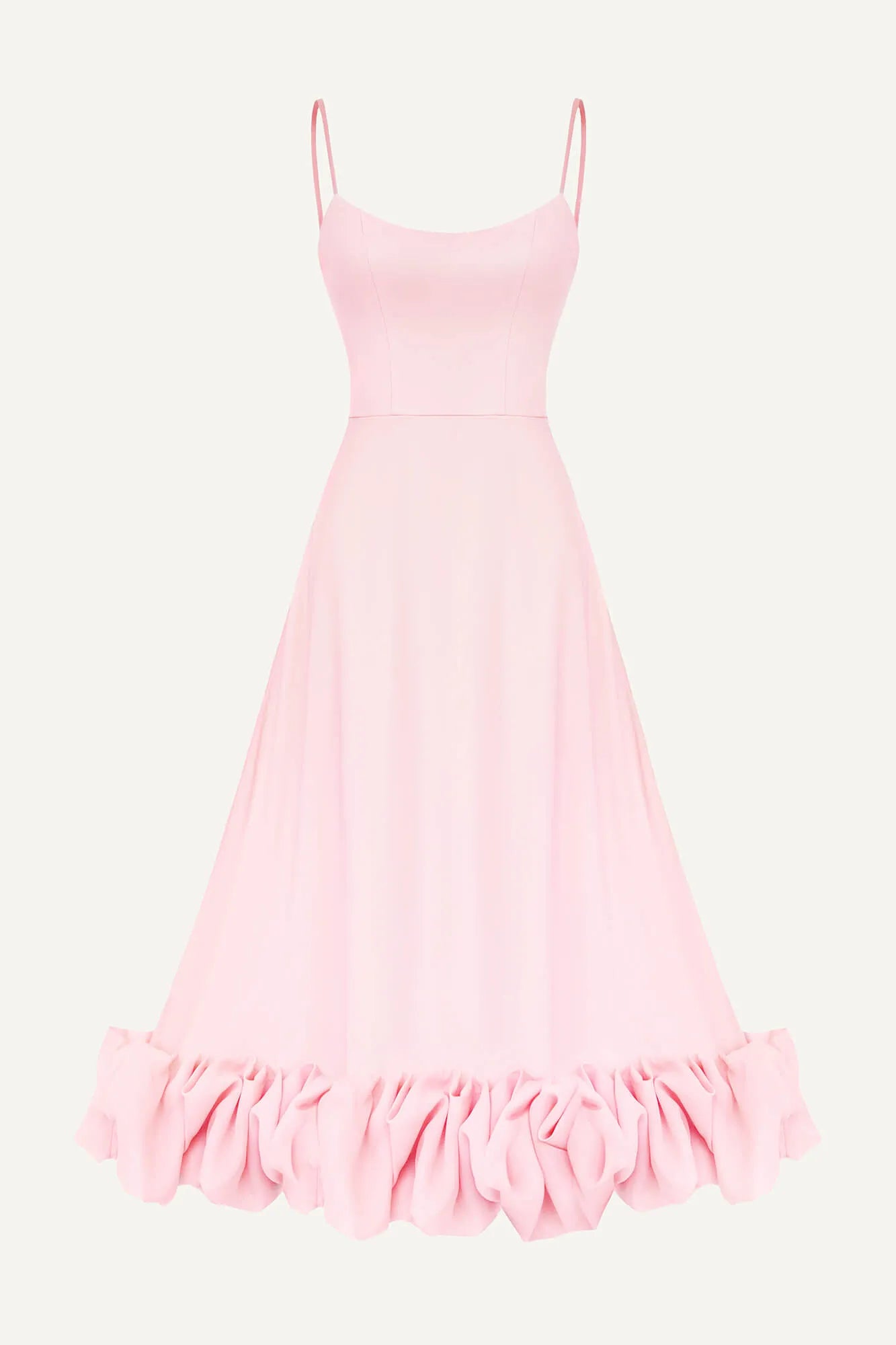 Melivya™ Flounce Bustier Midi Dress