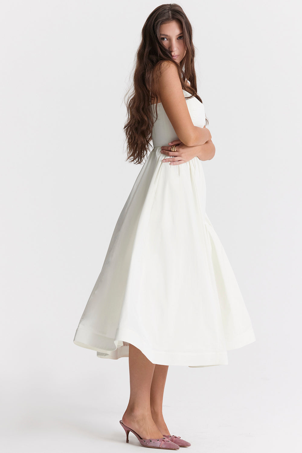 Melivya™ Samara - Corset Midi Dress