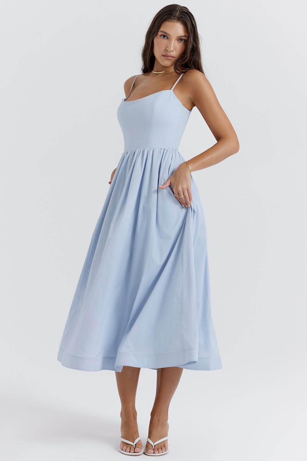 Melivya™ Samara - Corset Midi Dress