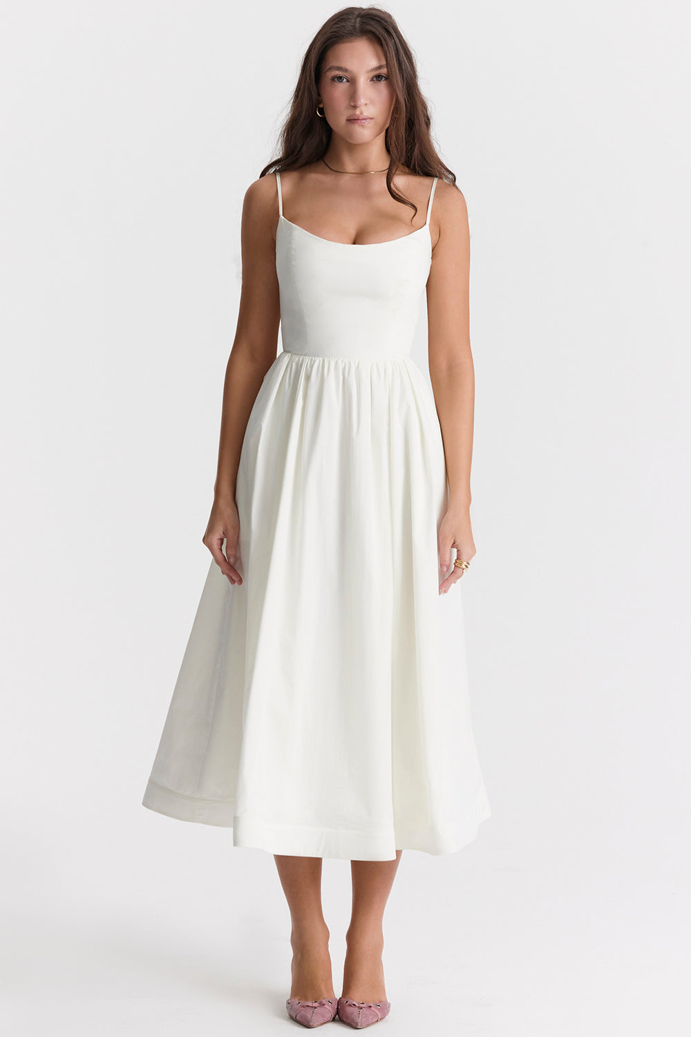 Melivya™ Samara - Corset Midi Dress