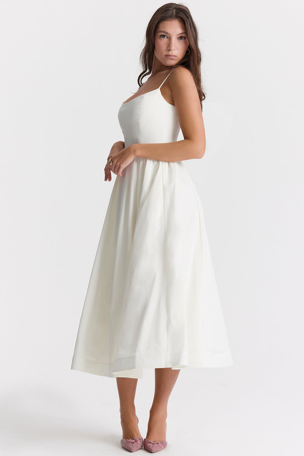 Melivya™ Samara - Corset Midi Dress