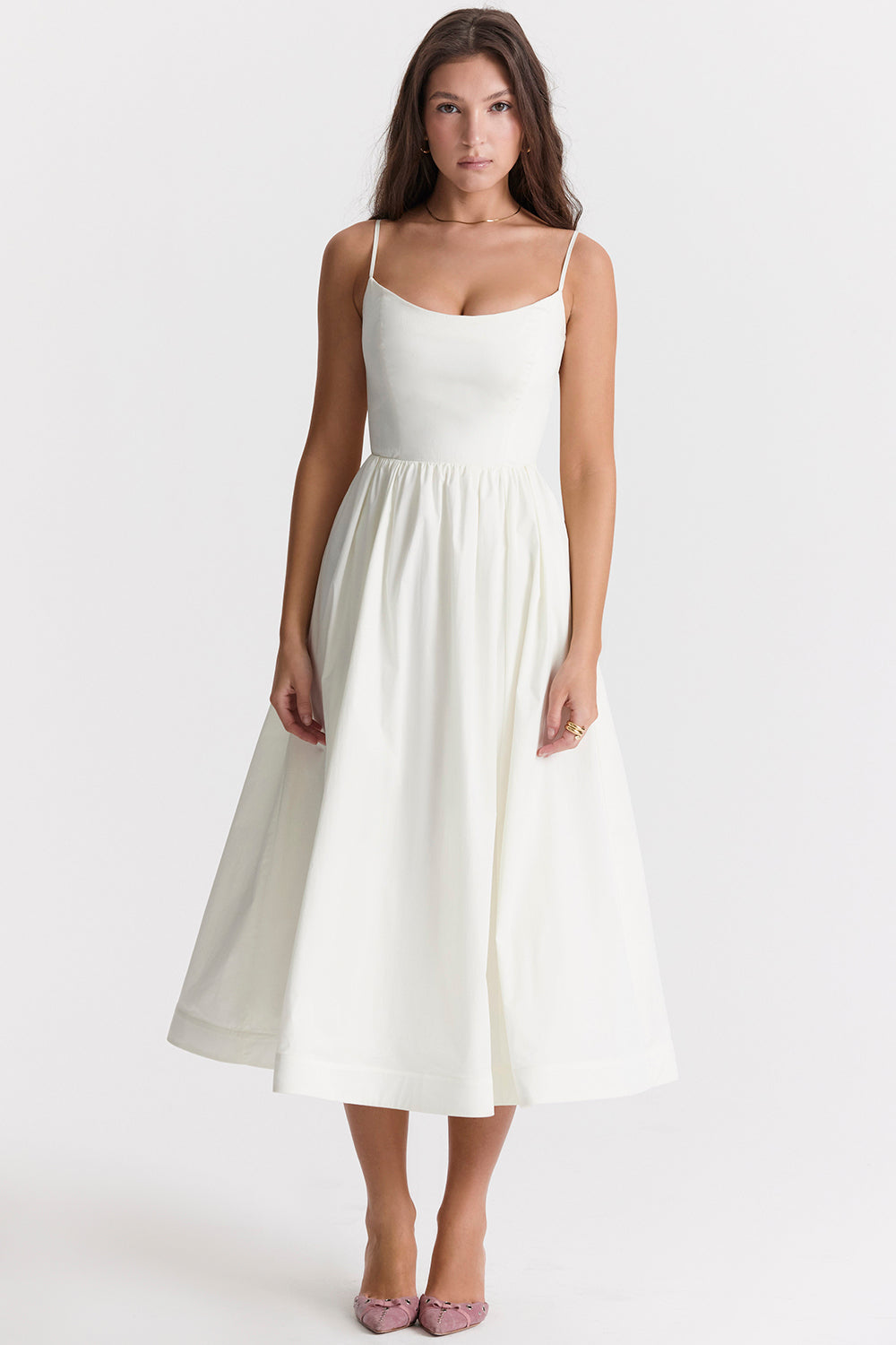 Melivya™ Samara - Corset Midi Dress