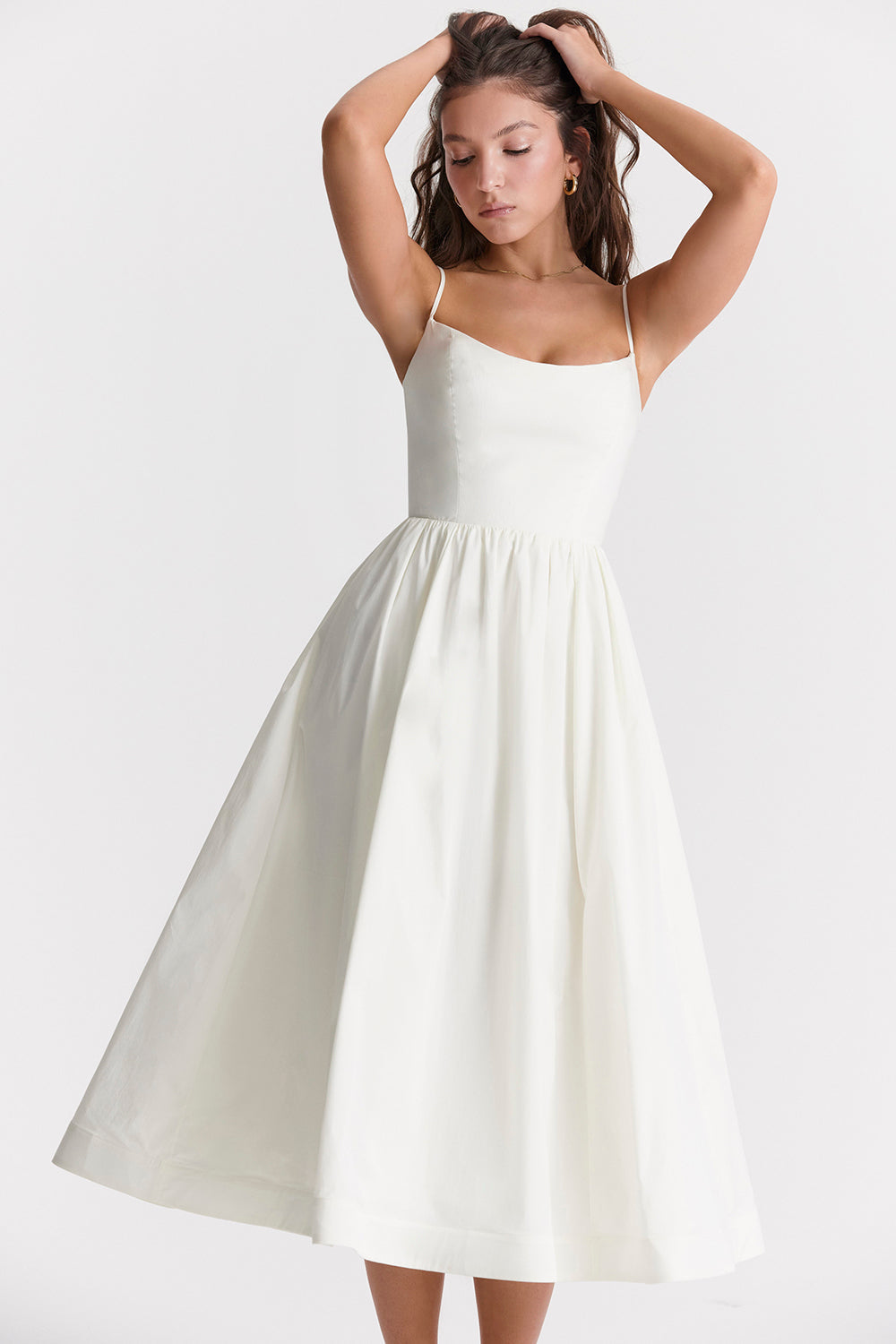 Melivya™ Samara - Corset Midi Dress