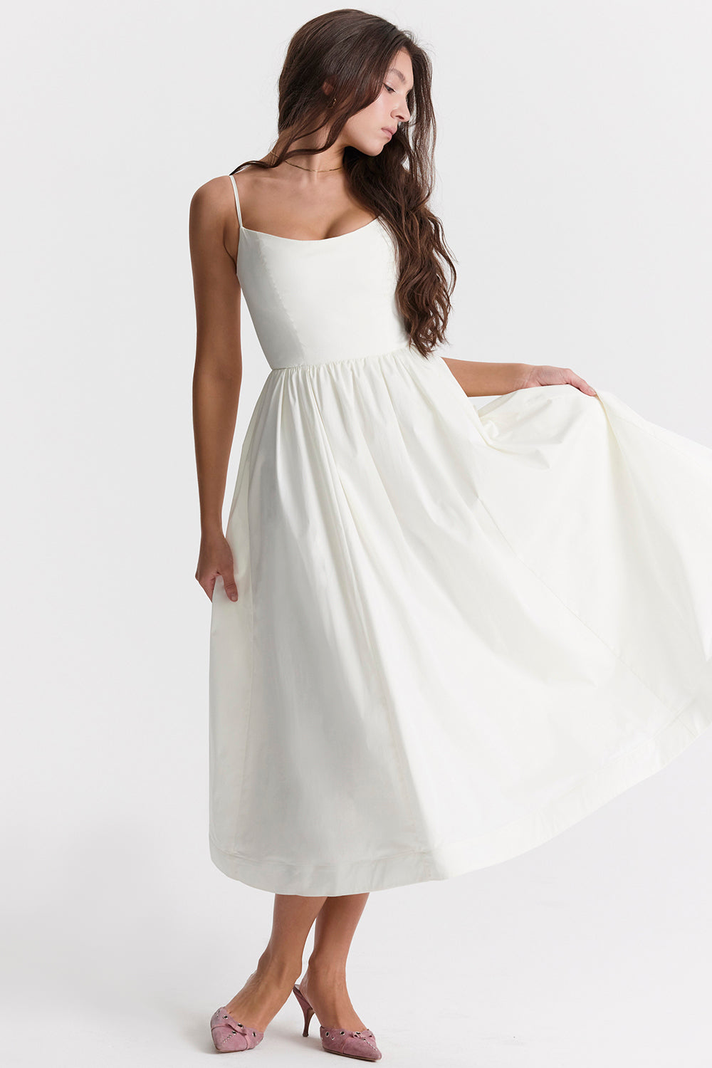 Melivya™ Samara - Corset Midi Dress
