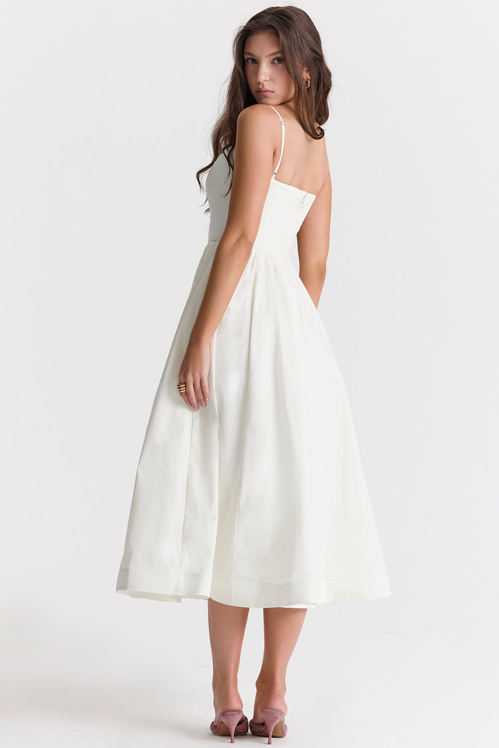 Melivya™ Samara - Corset Midi Dress