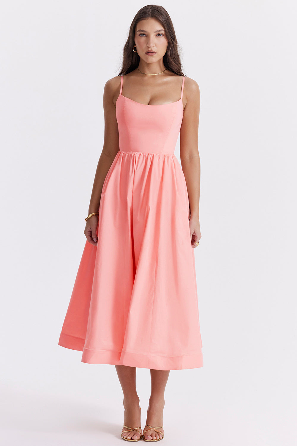 Melivya™ Samara - Corset Midi Dress
