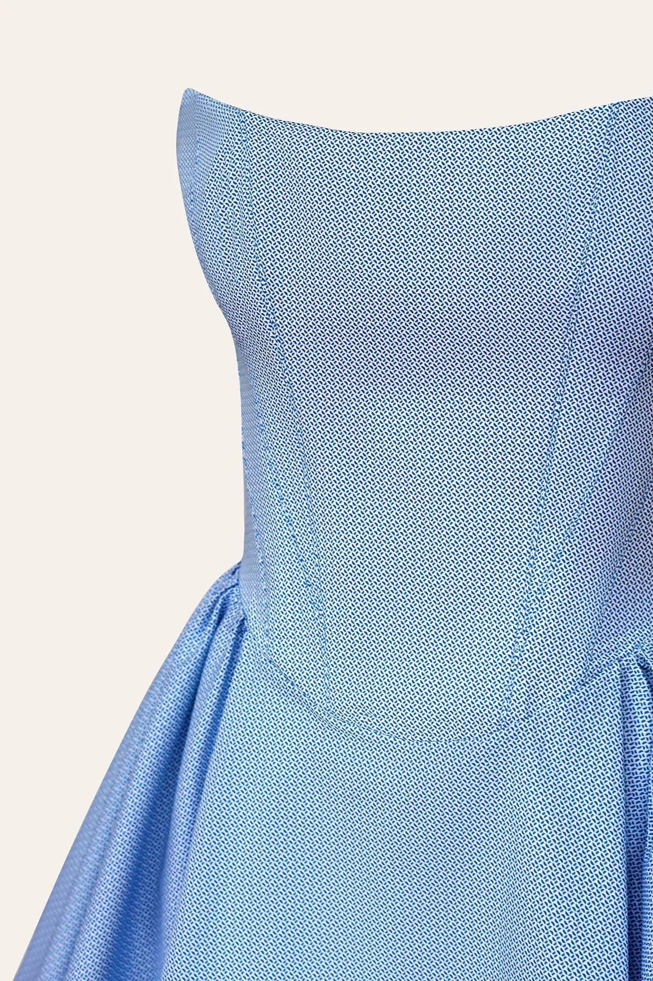 Melivya™ Tuck Corset Mini Dress