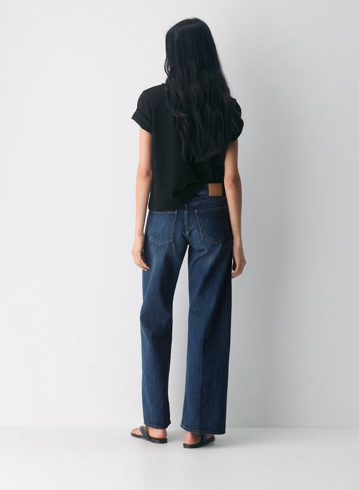 Melivya™ Midnight Drift Baggy Denim Jeans