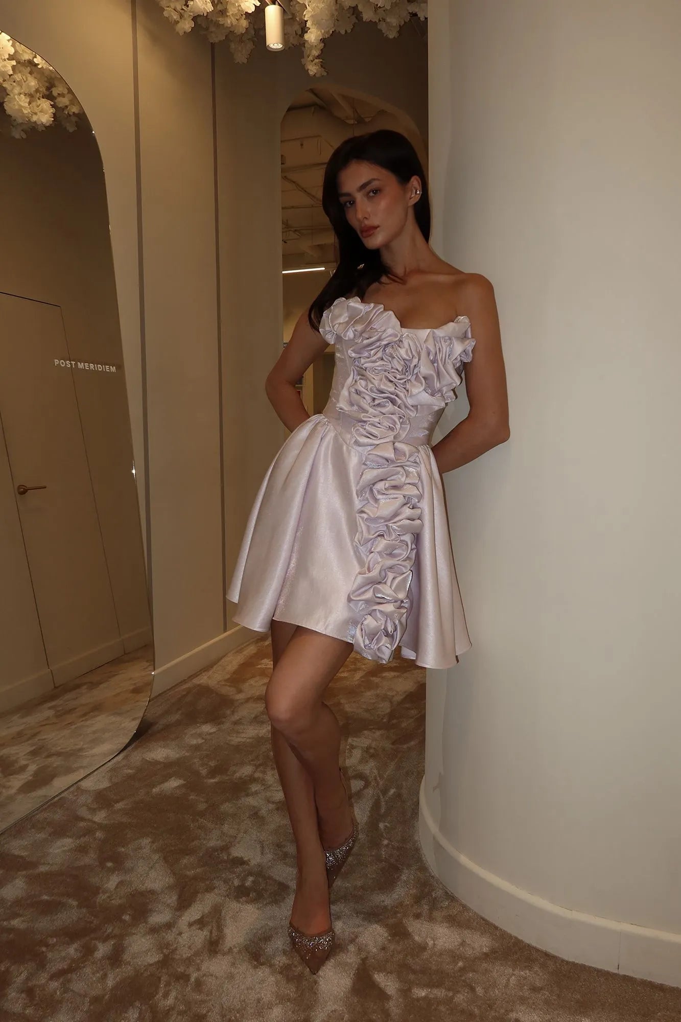 Melivya™ Mini Dress With Corset And Gathering